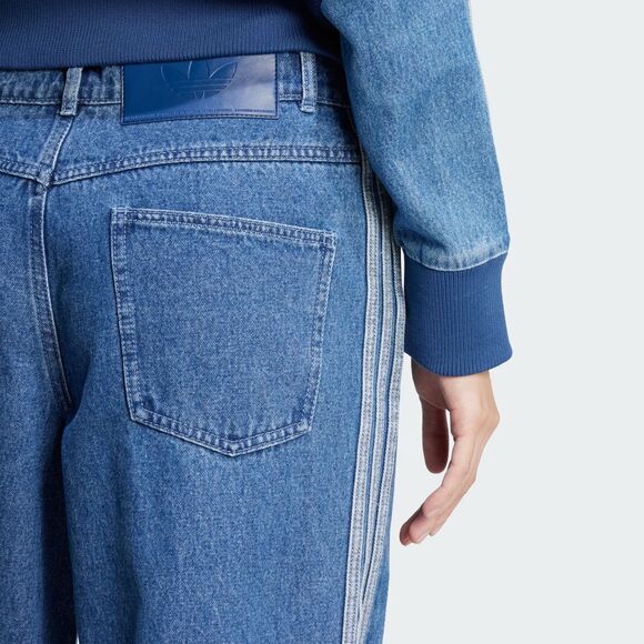 Adicolor Adidas  Denim 3-Stripes Track Pant NEW 32 / 32, Adidas Jeans - Picture 6 of 6